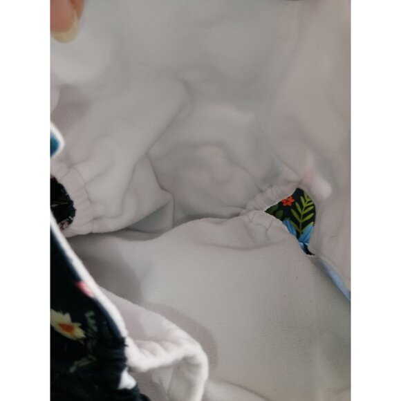 Leekalos Hawaiian Floral Print Reusable Cloth Diaper Covers Set Of 2 With Adjust - Picture 7 of 8